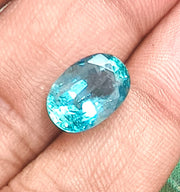 3.56/CT Natural Aquamarine With Govt. Lab Certificate-5661